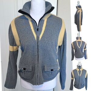 Jamie Sadock Rare Unique Zip up Jacket Pockets Size Small? See measurements